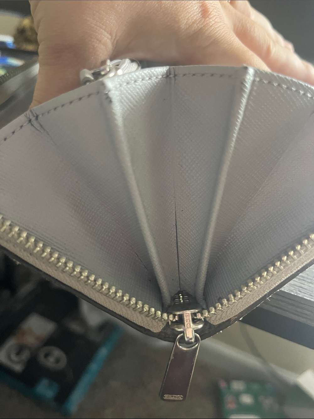 Coach Python Accordion Zip Wallet - Picture 11 of 13